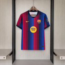 CAMISA DO BARCELONA 26/27 VERMELHO E AZUL