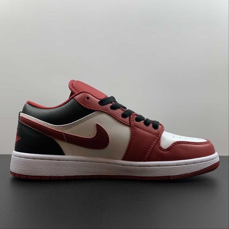 AIR JORDAN 1 LOW GYM RED BLACK