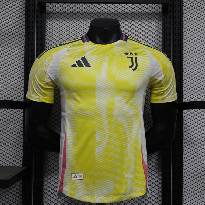 CAMISA VERSÃO PLAYER DA JUVENTUS 24/25 AMARELO