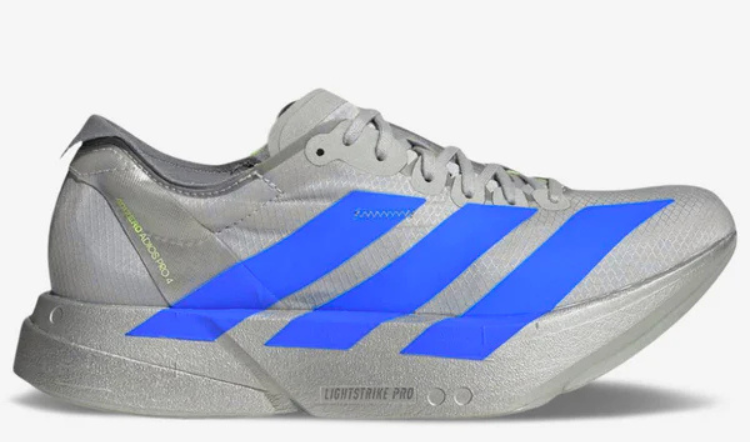 Adizero Adios Pro 4 'Blue Metallic Gray'