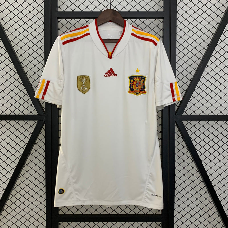 CAMISA DA SELEÇÃO DA ESPANHA 2011 BRANCA