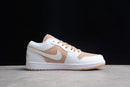 AIR JORDAN 1 LOW TAN WHITE