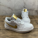 AIR JORDAN 1 LOW WRITE METALLIC GOLD