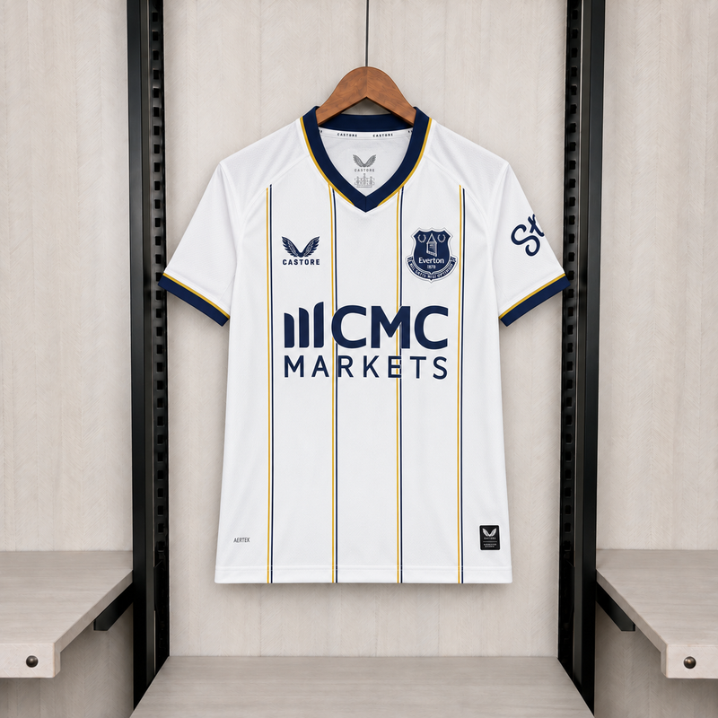 CAMISA DO EVERTON 26/27 BRANCA