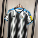 CAMISA DO NEWCASTLE 26/27 BRANCO E PRETO