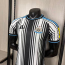 CAMISA DO NEWCASTLE 26/27 BRANCO E PRETO JOGADOR