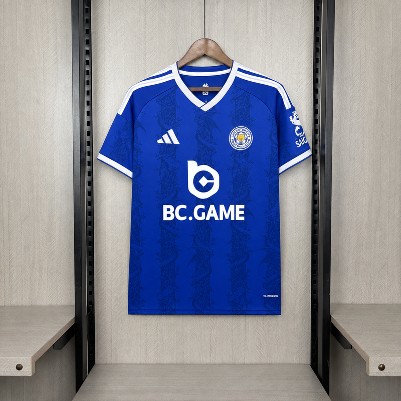 CAMISA DO LEICESTER CITY 26/27 AZUL