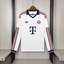 CAMISA DO BAYERN MUNICH 26/27 BRANCO MANGA LONGA