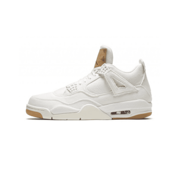 AIR JORDAN 4 RETRO LEVI´S - WHITE