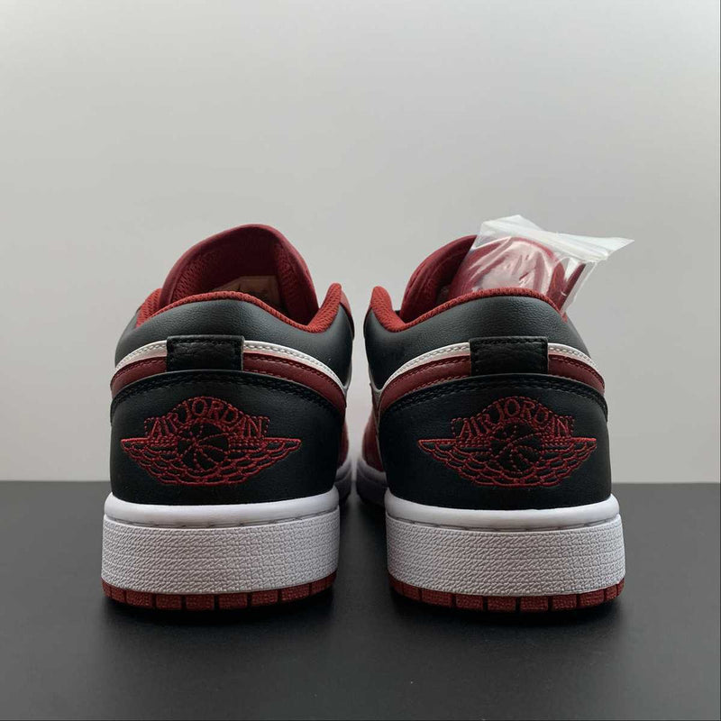 AIR JORDAN 1 LOW GYM RED BLACK