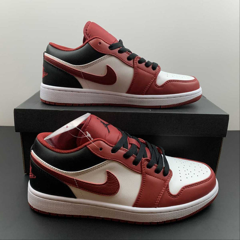 AIR JORDAN 1 LOW GYM RED BLACK