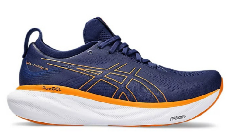 Asics Gel - Nimbus™ 25 Navy 'Blue Orange'
