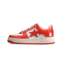 A BATHING APE BAPE STA WHITE/ORANGE