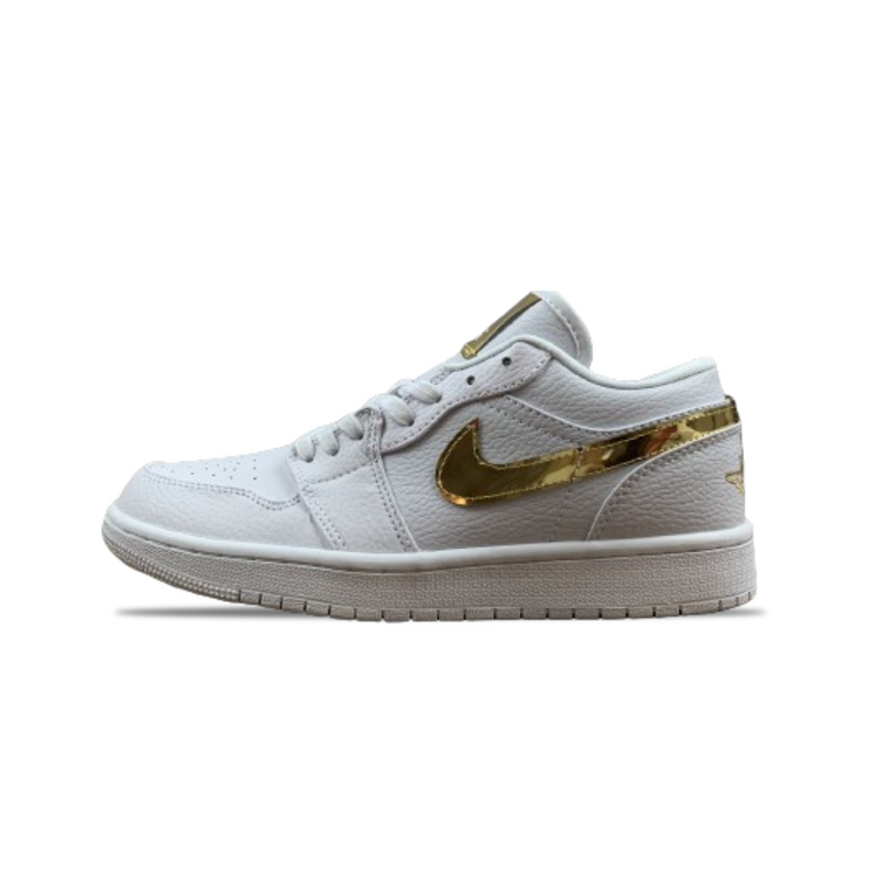 AIR JORDAN 1 LOW WRITE METALLIC GOLD