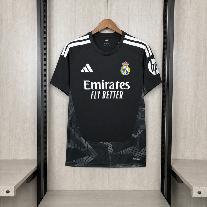 CAMISA DO REAL MADRID 26/27 PRETA