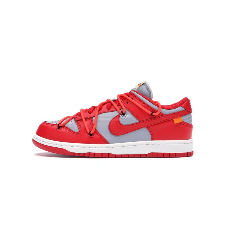 DUNK LOW OFF-WHITE GREY RED