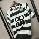 CAMISA DO SPORTING 2002/2003 BRANCO E VERDE