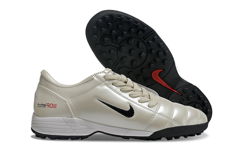 Chuteira NIKE TOTAL 90 Society Bege e preto