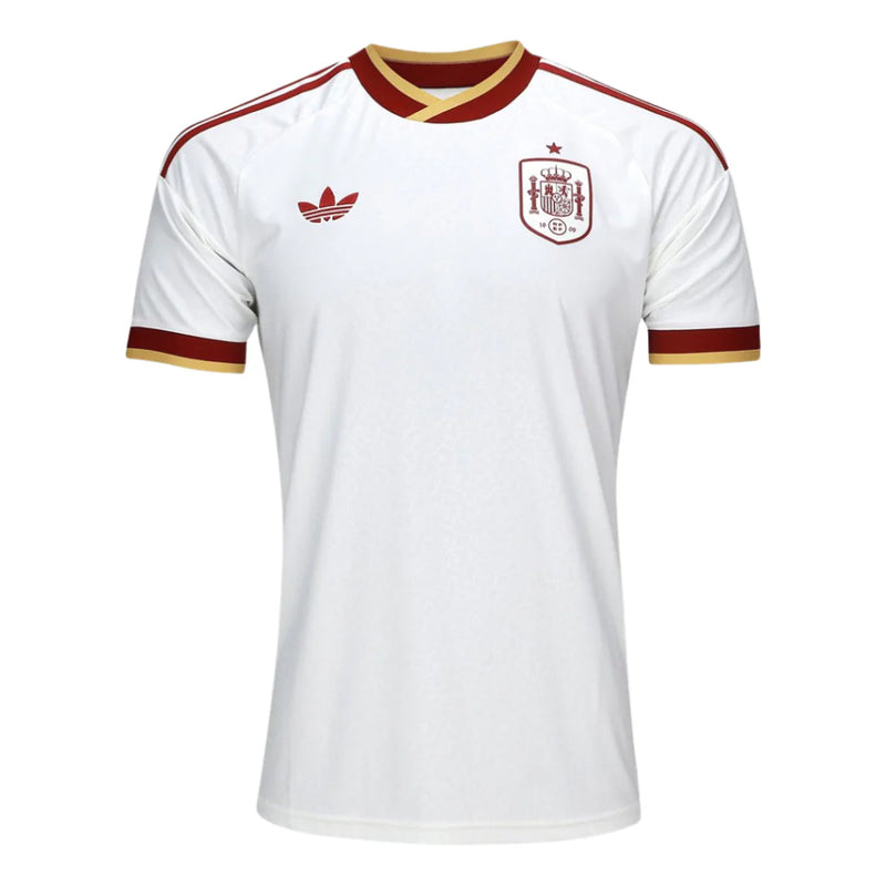 CAMISA DA SELEÇÃO DA ESPANHA 26/27 BRANCO