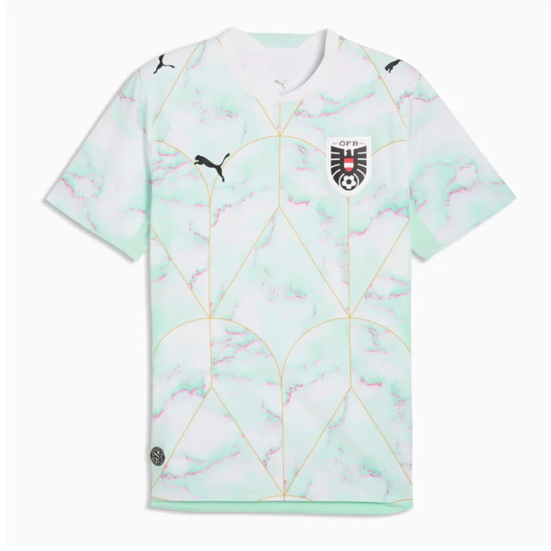 CAMISA DA SELEÇÃO DA AUSTRIA 26/27 BRANCO