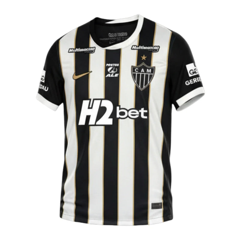 CAMISA DO ATLETICO MINEIRO 26/27 BRANCO E PRETO