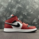 AIR JORDAN 1 MID CHICAGO BLACK TOE