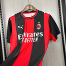 CAMISA DO MILAN 26/27 VERMELHO E PRETO