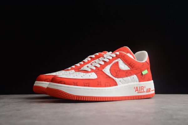 AIR FORCE 1 X LOUIS VUITTON RED