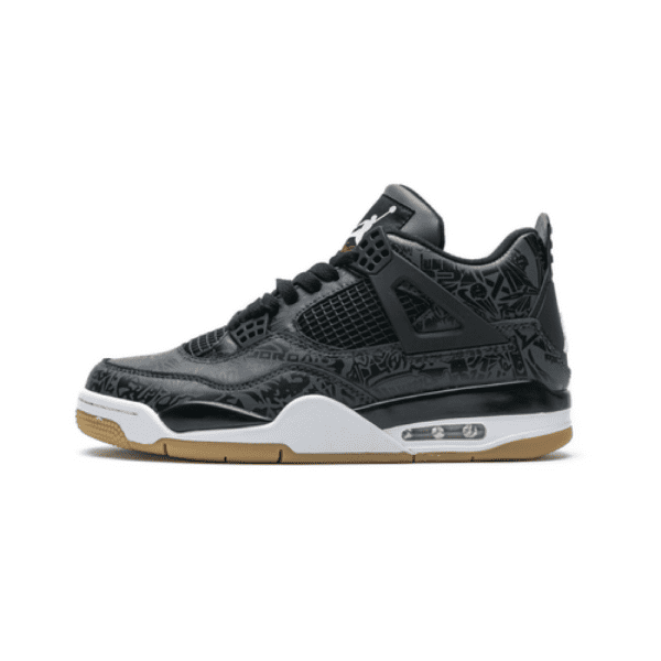 AIR JORDAN 4 RETRO LASER BLACK GUM