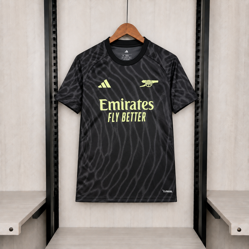 CAMISA DO ARSENAL 26/27 PRETA