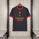 CAMISA DO MILAN 26/27 PRETO E LARANJA