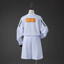 CONJUNTO INFANTIL SANTOS 12/13MANGA LONGA RETRO
