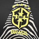 CAMISA DO BRASIL 26/27 GOLEIRO  PRETO E BRANCO