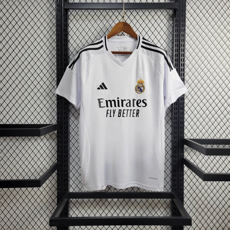 CAMISA LANÇAMENTO DO REAL MADRID 24/25 BRANCO