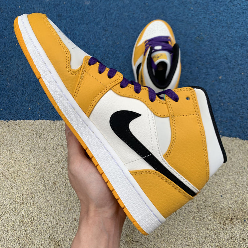 AIR JORDAN 1 MID LAKERS