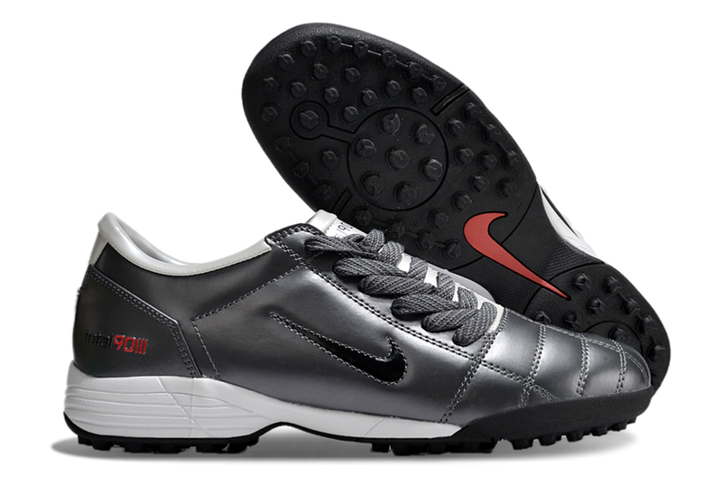 Chuteira NIKE TOTAL 90 Society Chumbo e preto