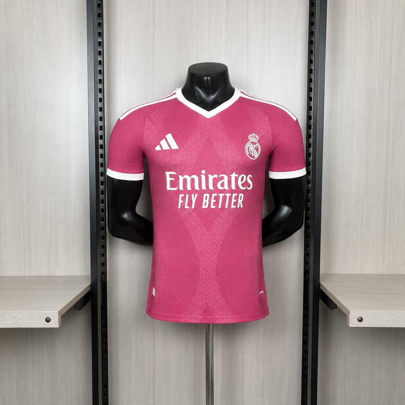 CAMISA DO REAL MADRID  26/27 JOGADOR ROSA