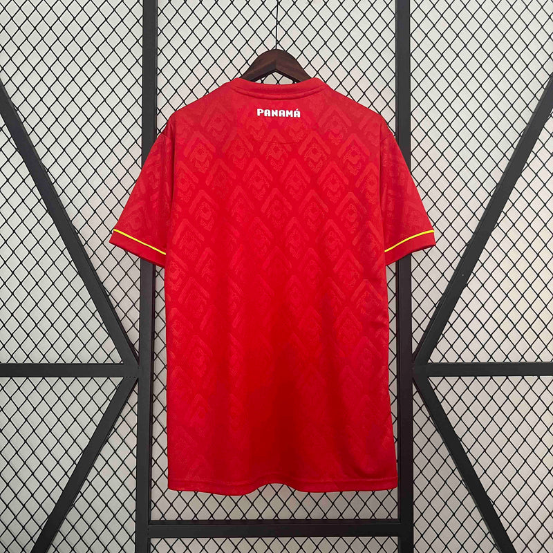 CAMISA DA SELEÇÃO DO PANAMA 25/26 VERMELHO