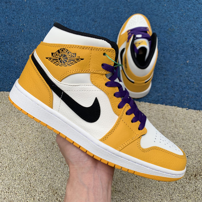 AIR JORDAN 1 MID LAKERS