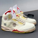 AIR JORDAN 5 OFF-WHITE CREAM