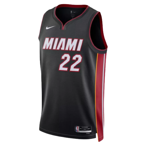 Regata Miami Heat -Jimmy Butler - 2022/23 Swingman Jersey - Preta