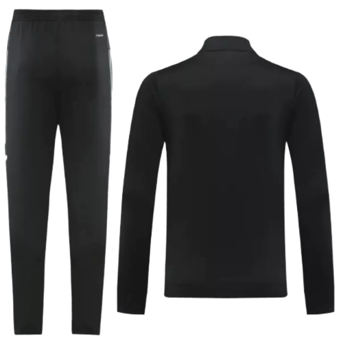 Agasalho de Viagem Manchester United - Masculino - Preto e Branco